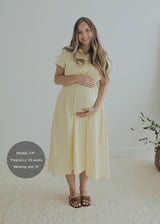 Sarah Shirt Dress in Cotton Poplin