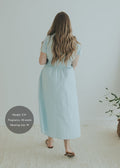 Sarah Shirt Dress in Cotton Poplin