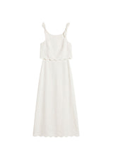 Scallop Overlay Dress