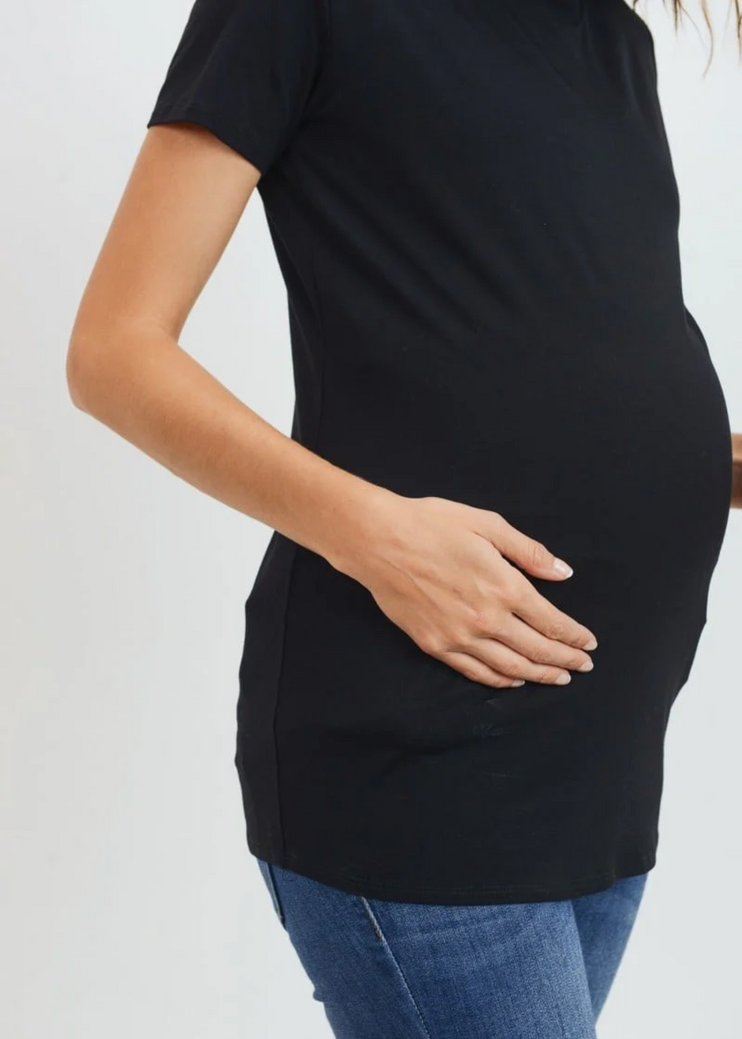 Short Sleeve Maternity/Nursing Tee