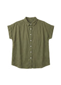 Short Sleeve Sunroom Shirt in Cotton