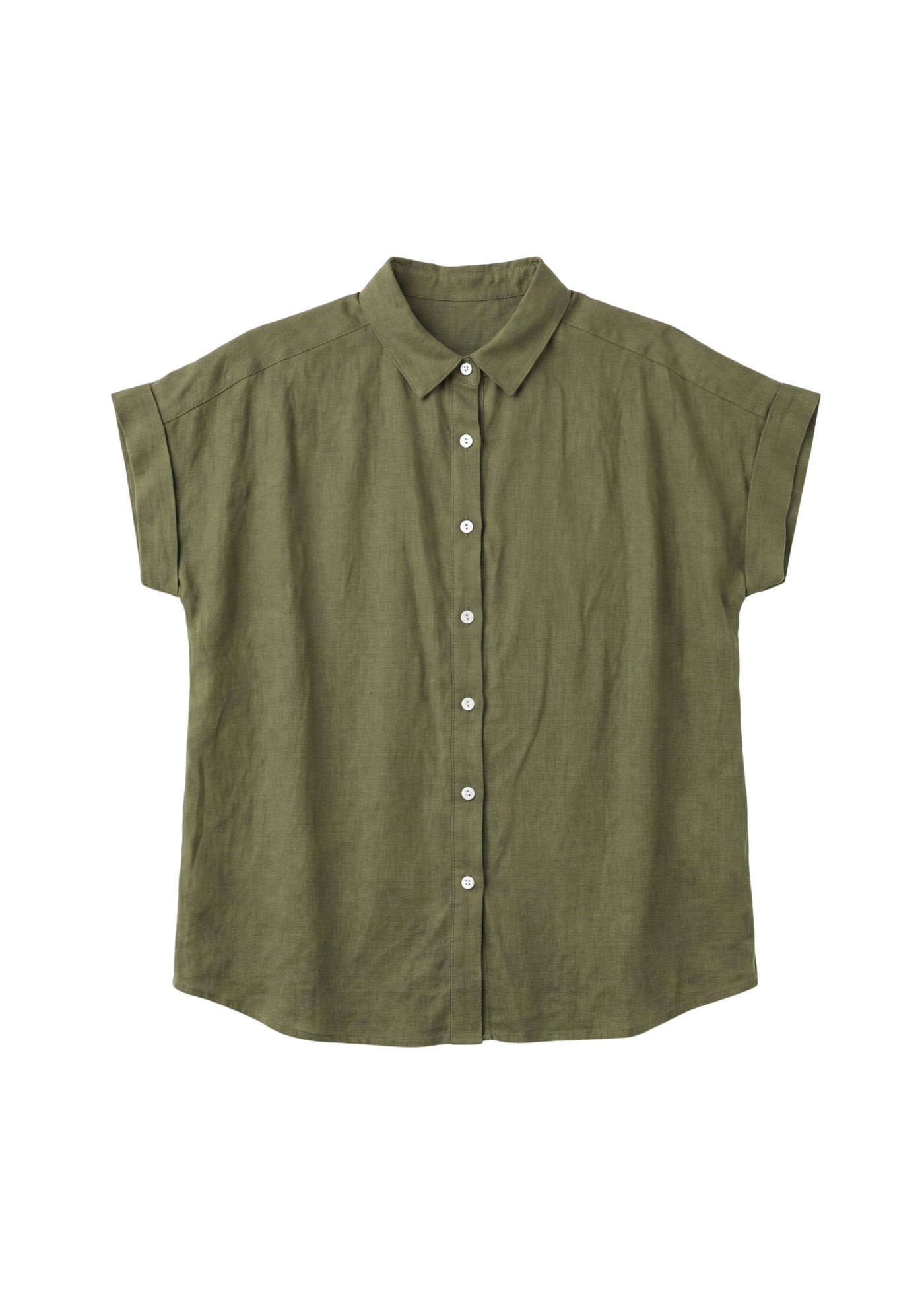 Short Sleeve Sunroom Shirt in Cotton