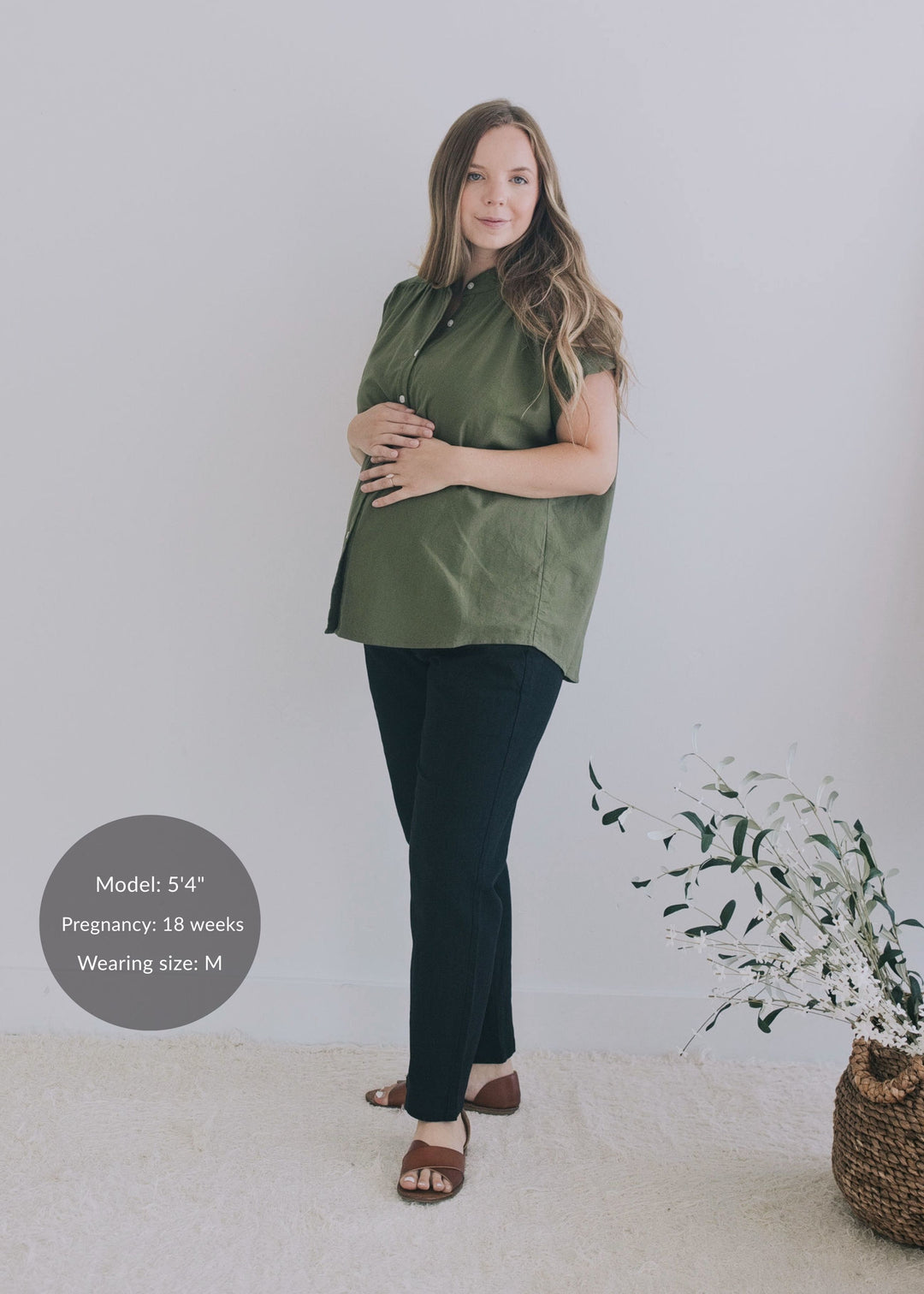 Short Sleeve Sunroom Shirt in Cotton