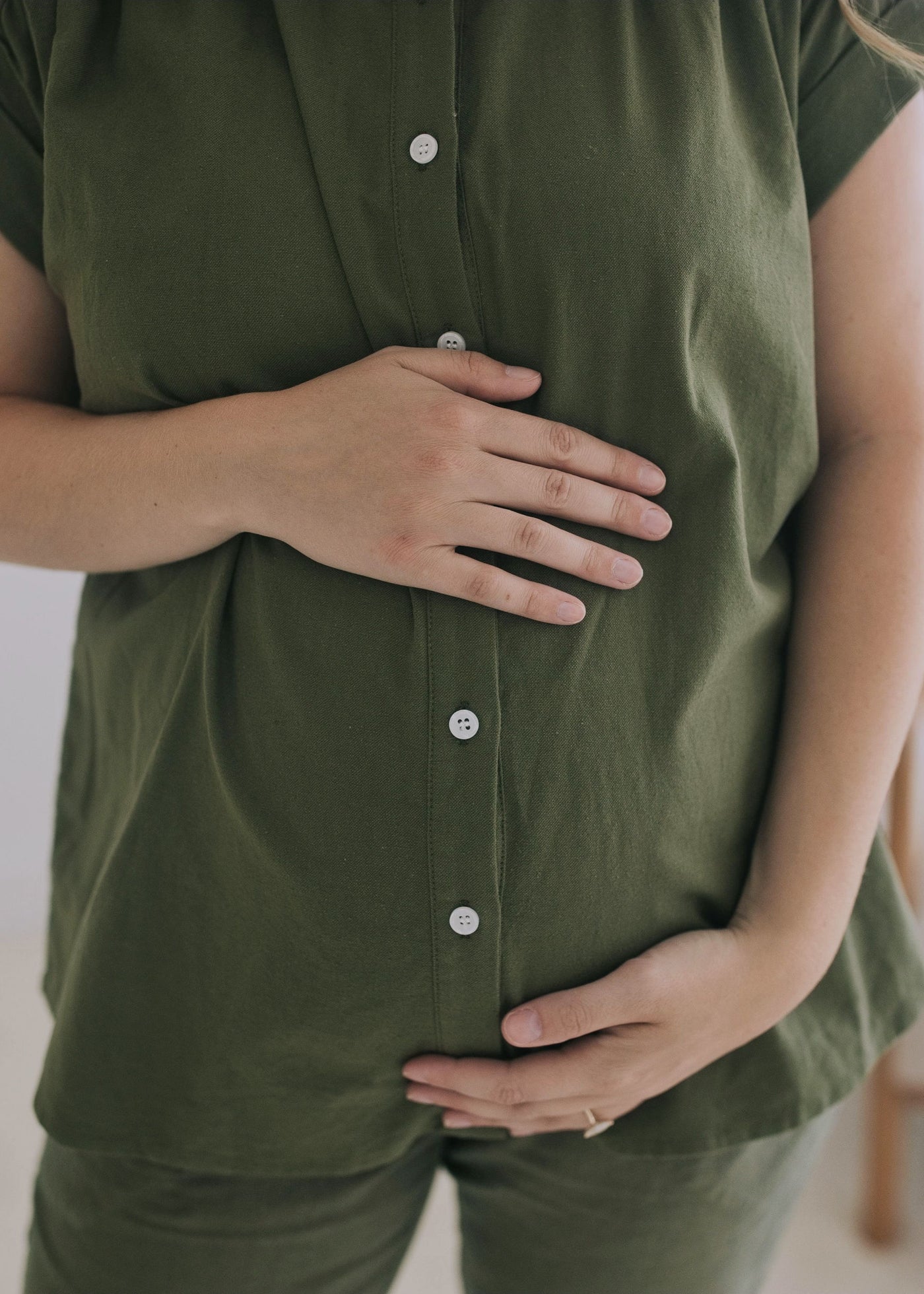 Short Sleeve Sunroom Shirt in Cotton
