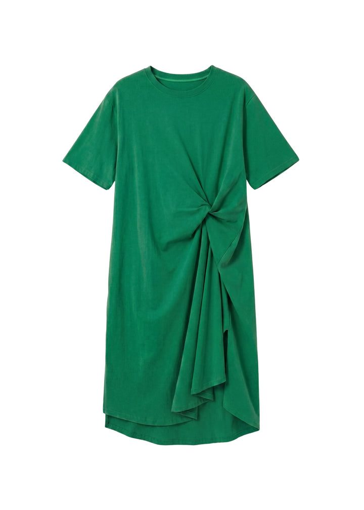 Side Knot Jersey Dress