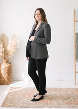Single Button Ponte Blazer
