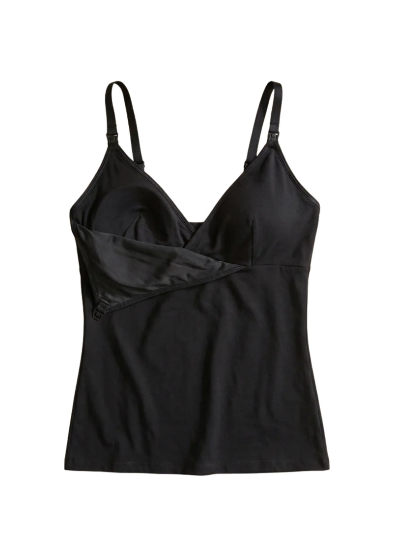 Strap Nursing Tank in Cotton