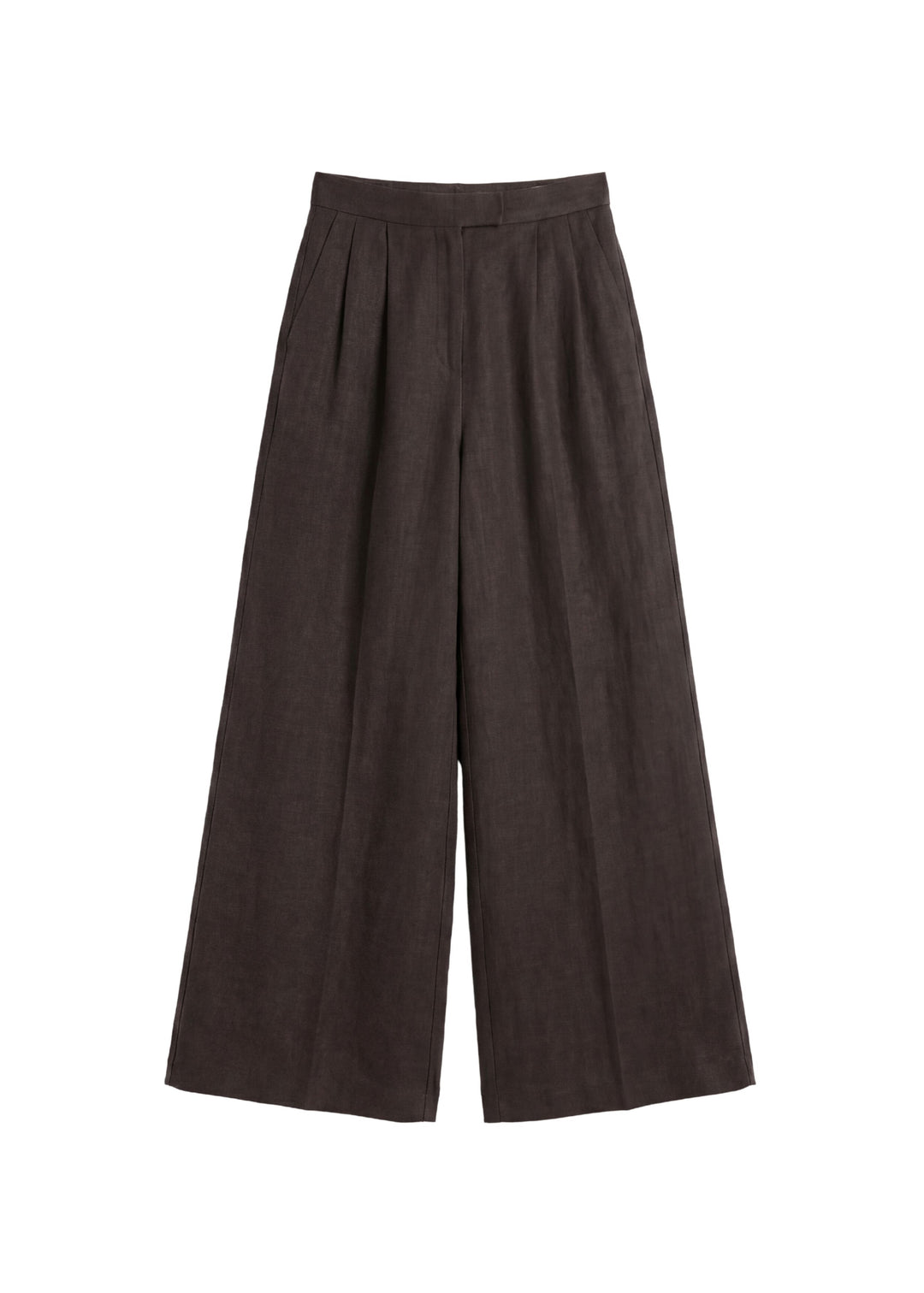 Tailored Wide Leg Pant in Linen