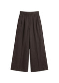 Tailored Wide Leg Pant in Linen