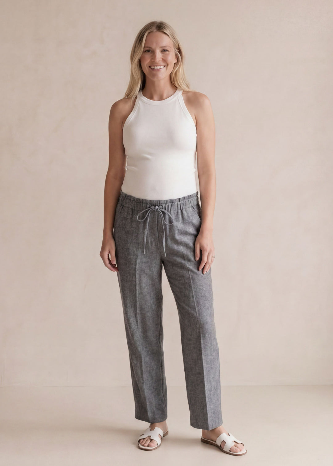 Tapered Drawstring Sweatpants