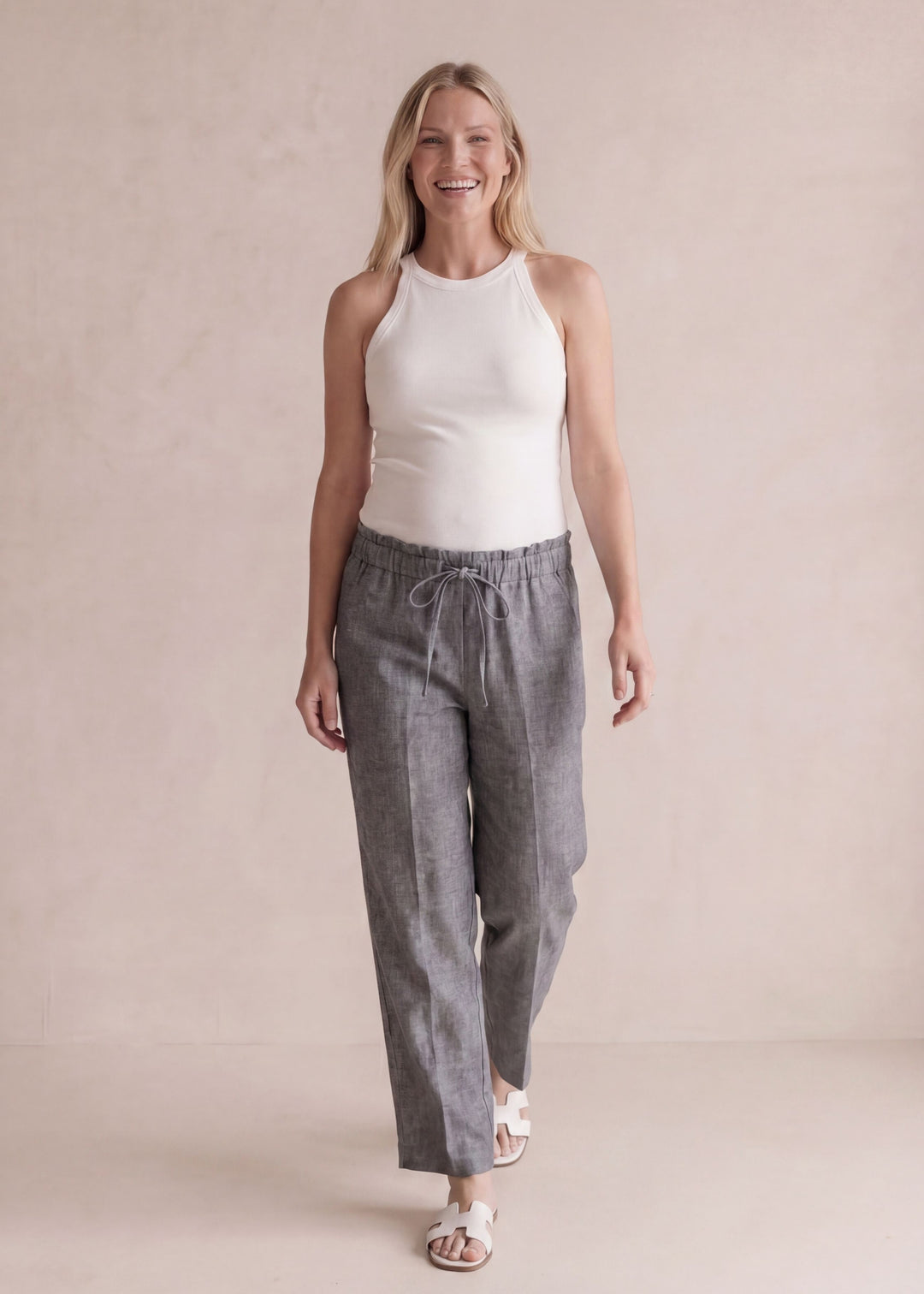 Tapered Drawstring Sweatpants