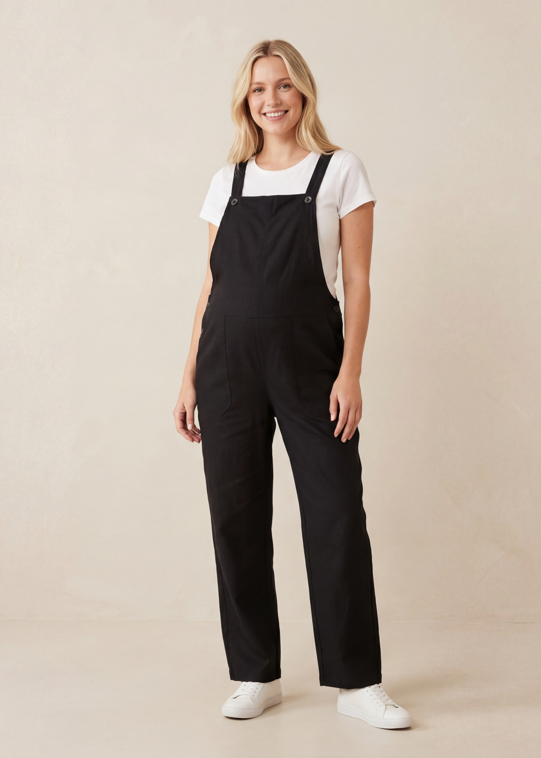 The Journey Jumpsuit in Linen/Cotton