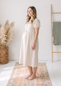 Tie Front Stripe Dress