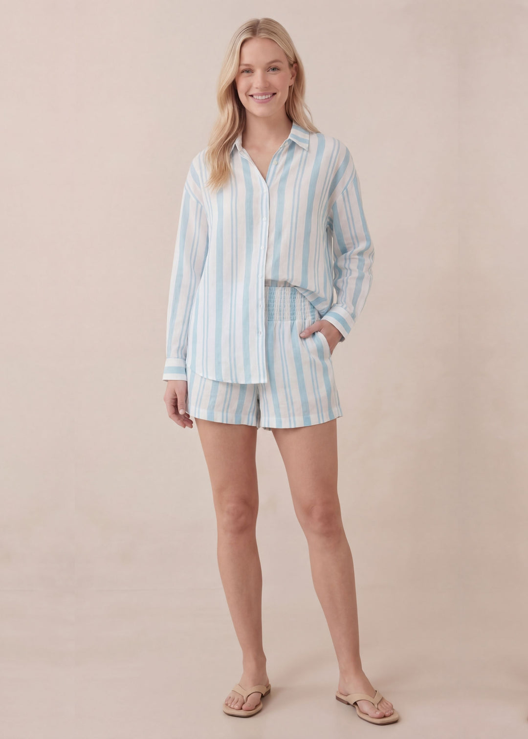 Transitional Set in Cotton Gauze