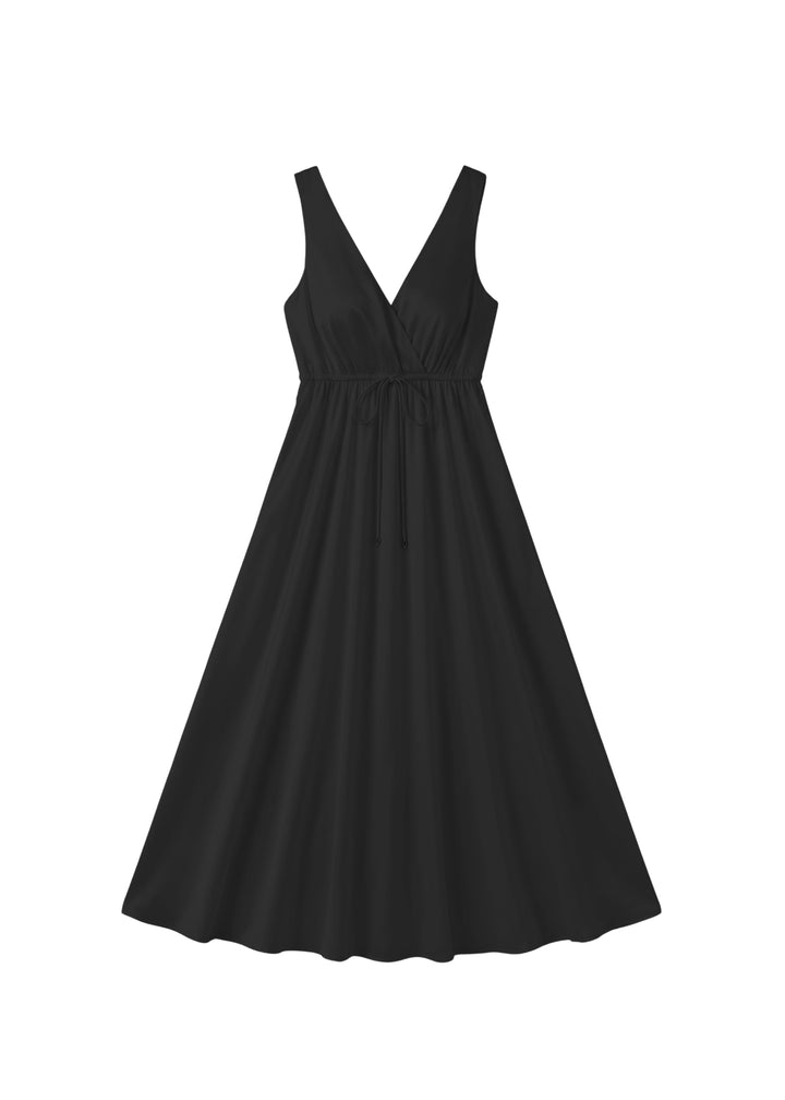 Transitional Satin Silk Slip Dress