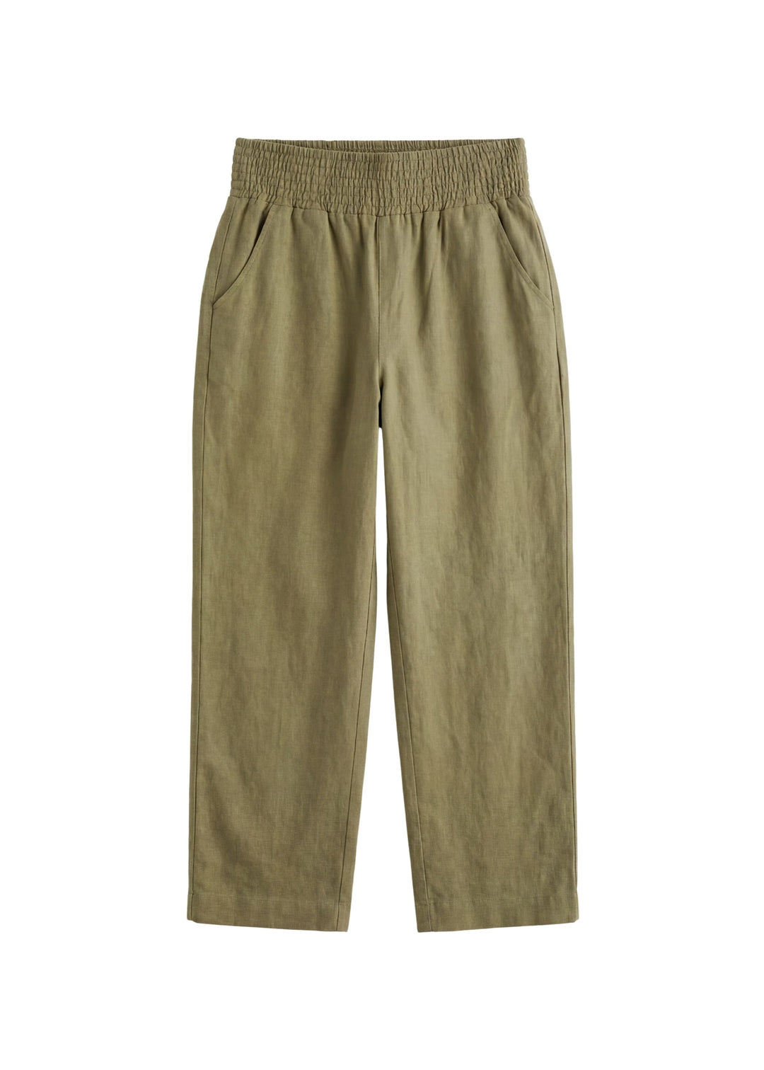 Transitional Straight Leg Smocked Pant in Reedcloth™