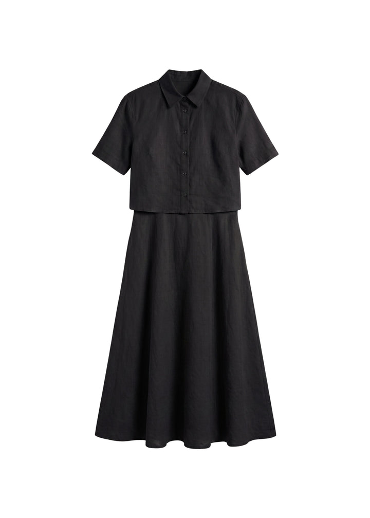 Two Piece Nursing Shirt Dress