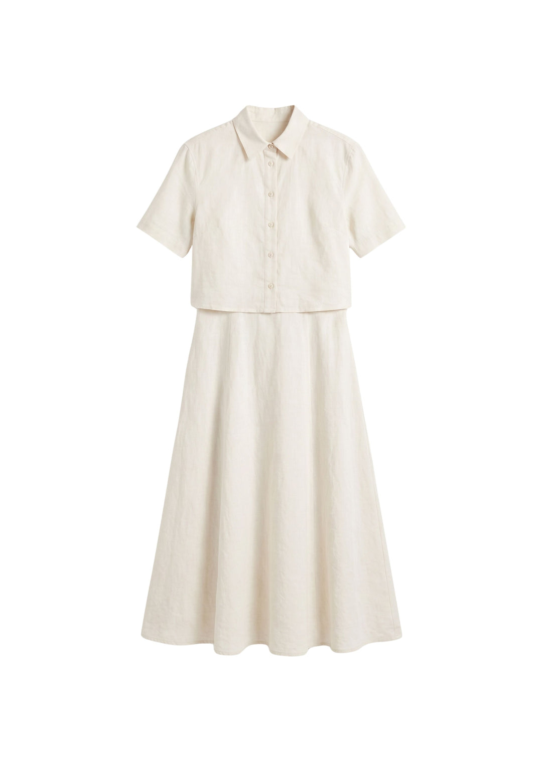 Two Piece Nursing Shirt Dress