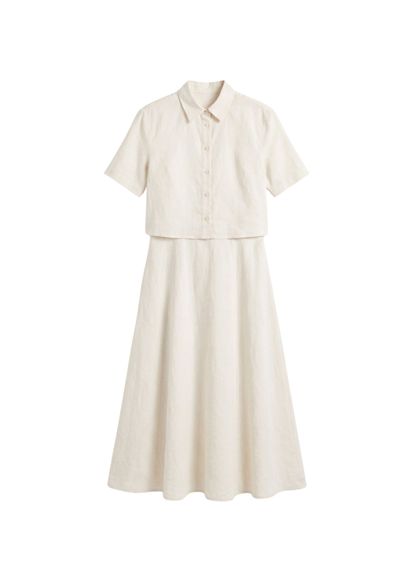 Two Piece Nursing Shirt Dress