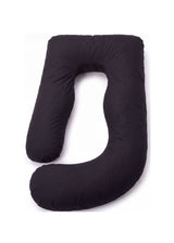 U-Shaped Pregnancy Pillow + Cover in Percale 100% Cotton