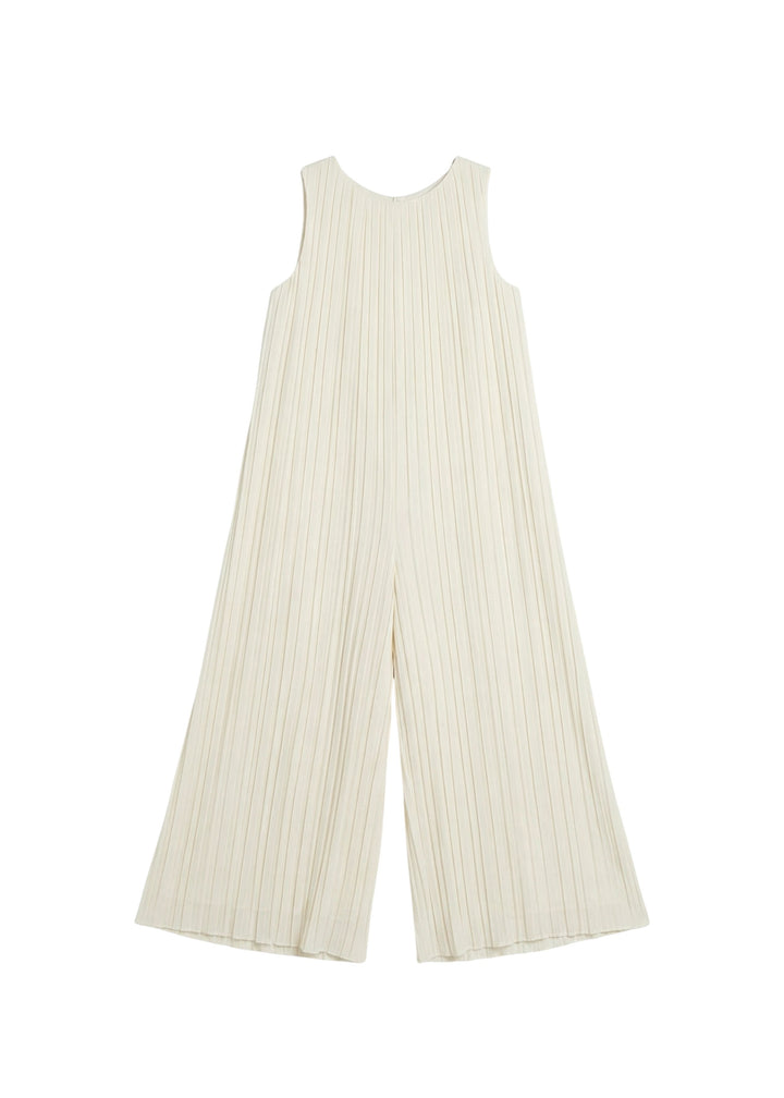 White Flow Jumpsuit