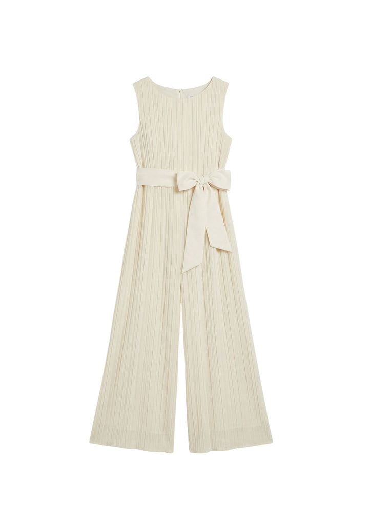 White Flow Jumpsuit