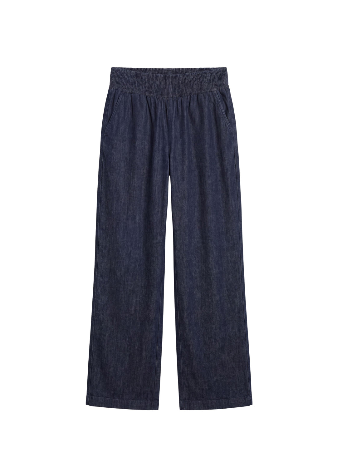 Wide Leg Chambray Pant