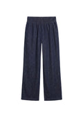 Wide Leg Chambray Pant