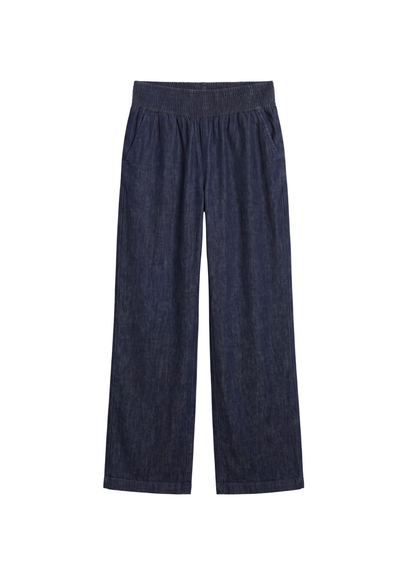 Wide Leg Chambray Pant