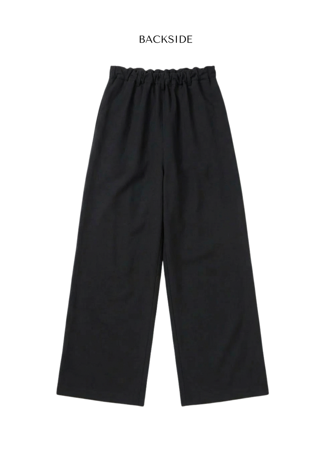 Wide Leg Adjustable Drawstring Dress Pant