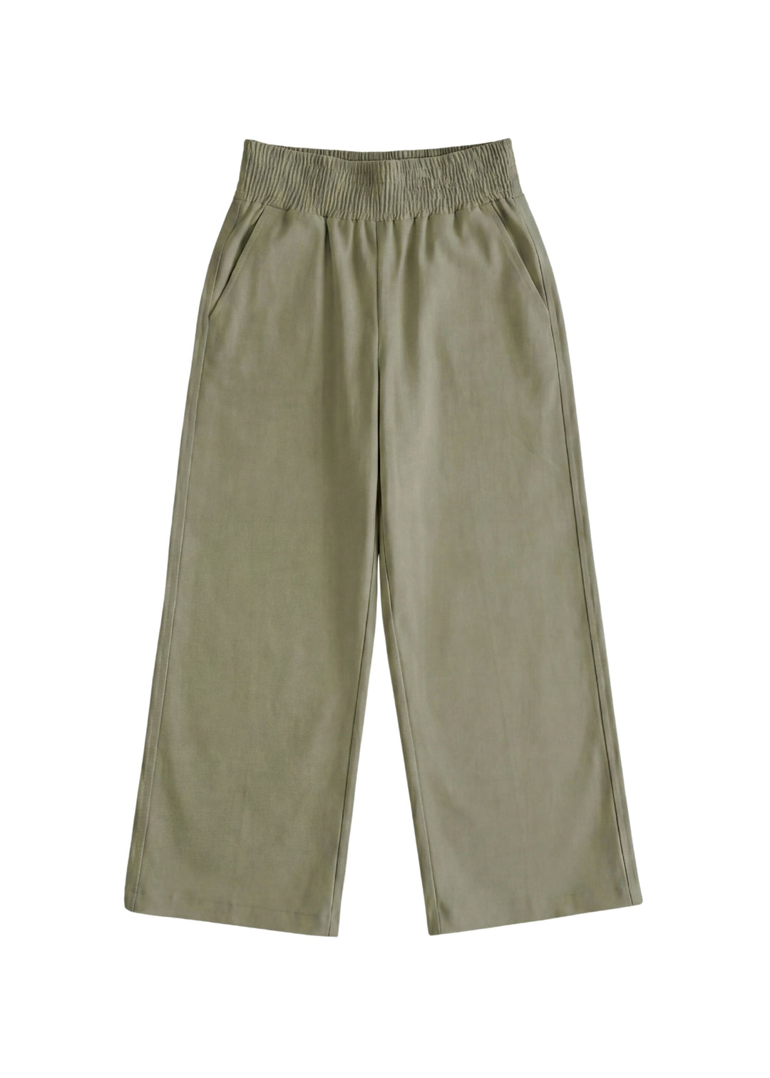 Wide Leg Flow Pant in Cotton/Linen