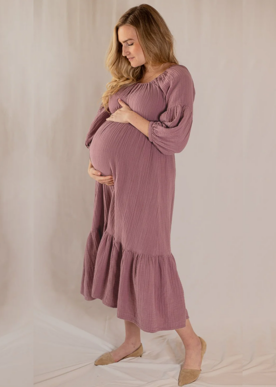 Eliza Maternity and Nursing Dress - Dress