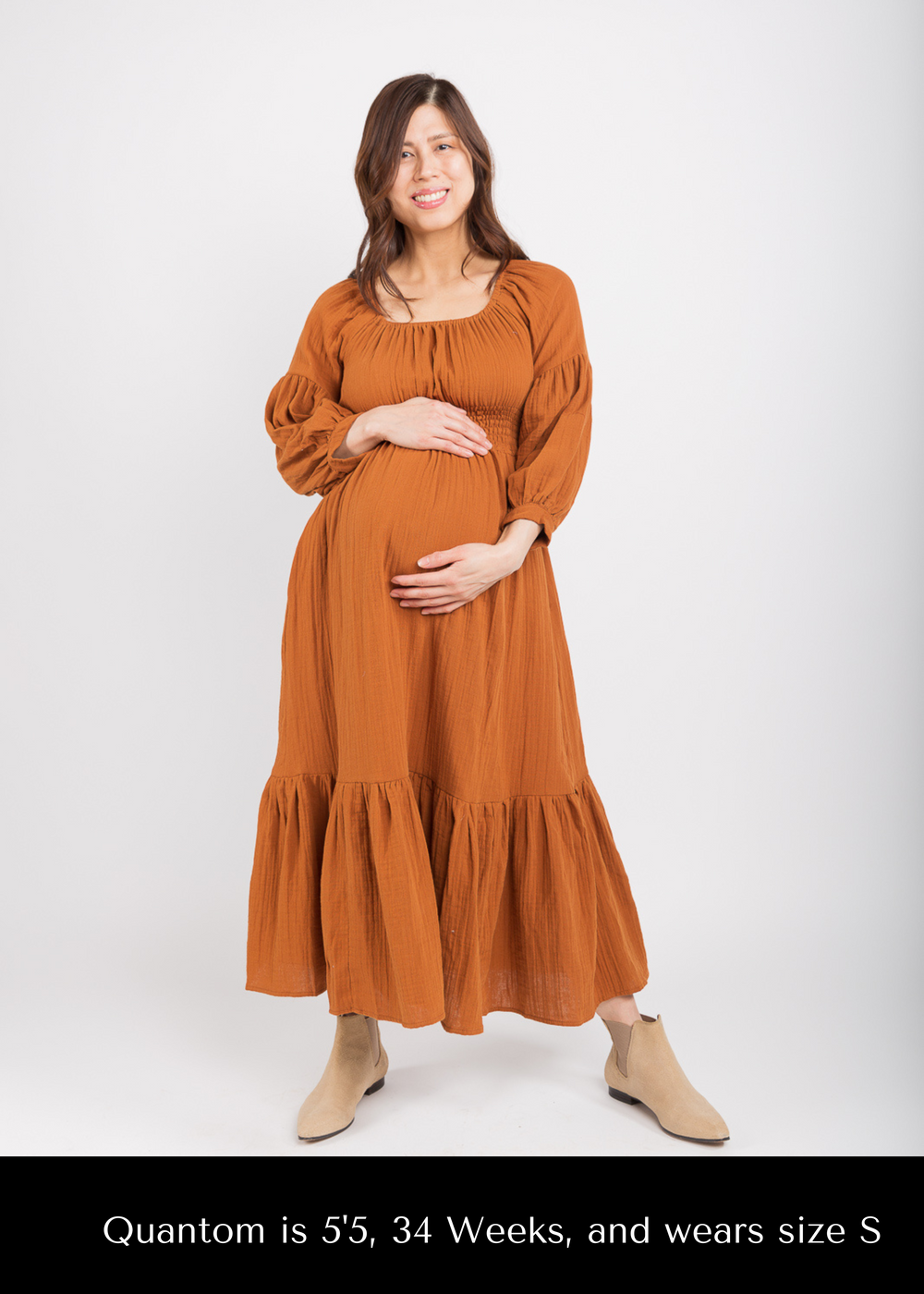 Eliza Maternity and Nursing Dress - Dress