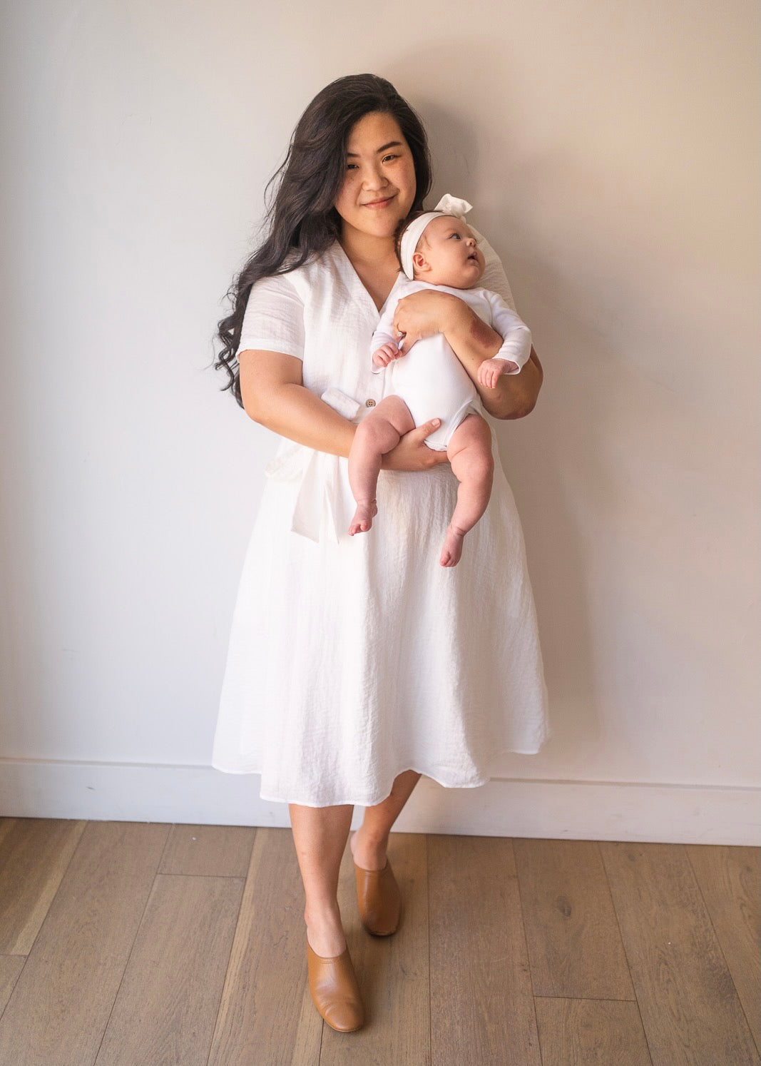 Faye Transitional Linen Dress