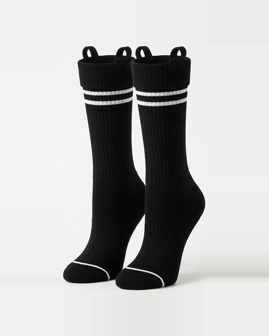 Easy Pull On Cotton Compression Socks