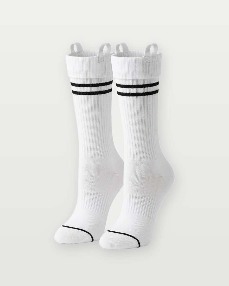Easy Pull On Cotton Compression Socks