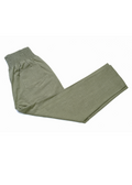 Longer Length - Everyday Transitional Maternity Smocked Linen Pant - Extended Inseam - Pants