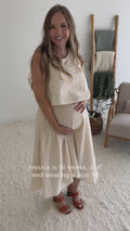 Haven Lift Nursing Dress in Cotton