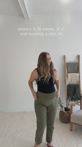 Garment Washed Smocked Pant in Reedcloth™