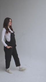 The Journey Overalls in Linen/Cotton - Final Sale