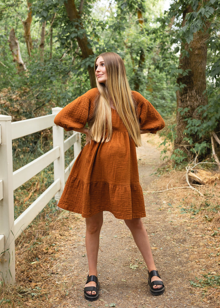 Sumin Cotton Gauze Dress
