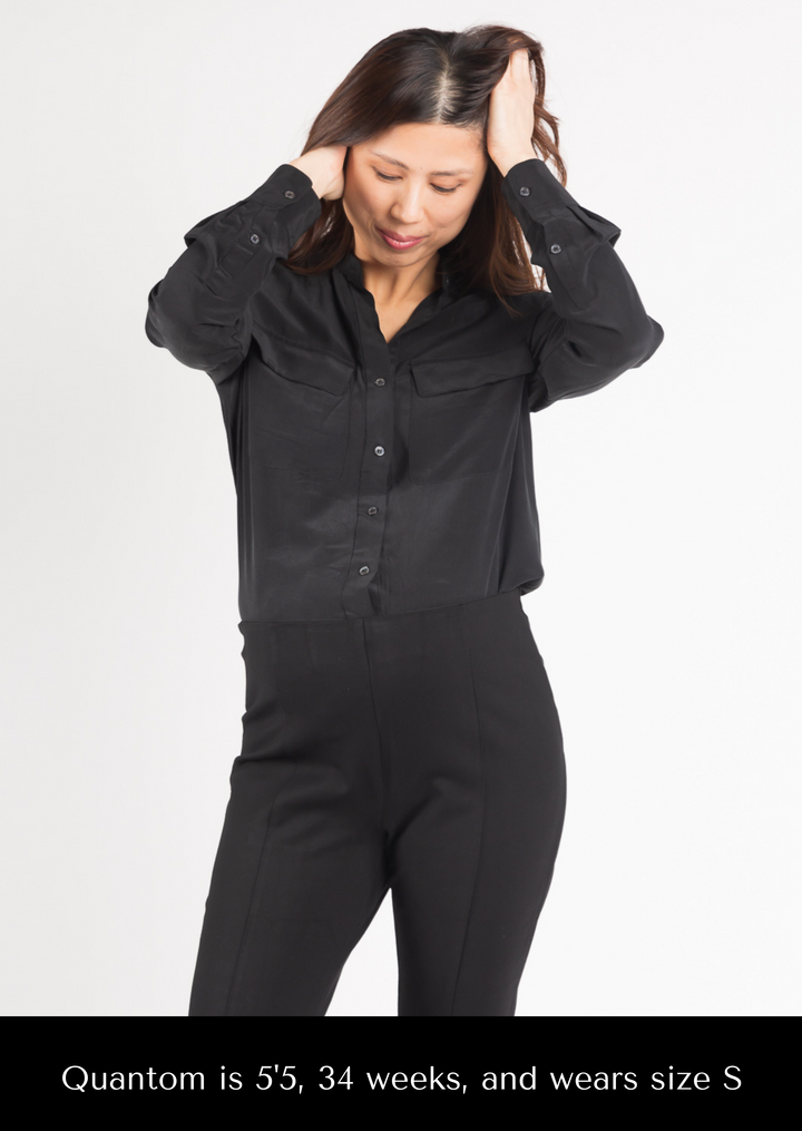 The Dressy Maternity Ponte Work Pant - Pants