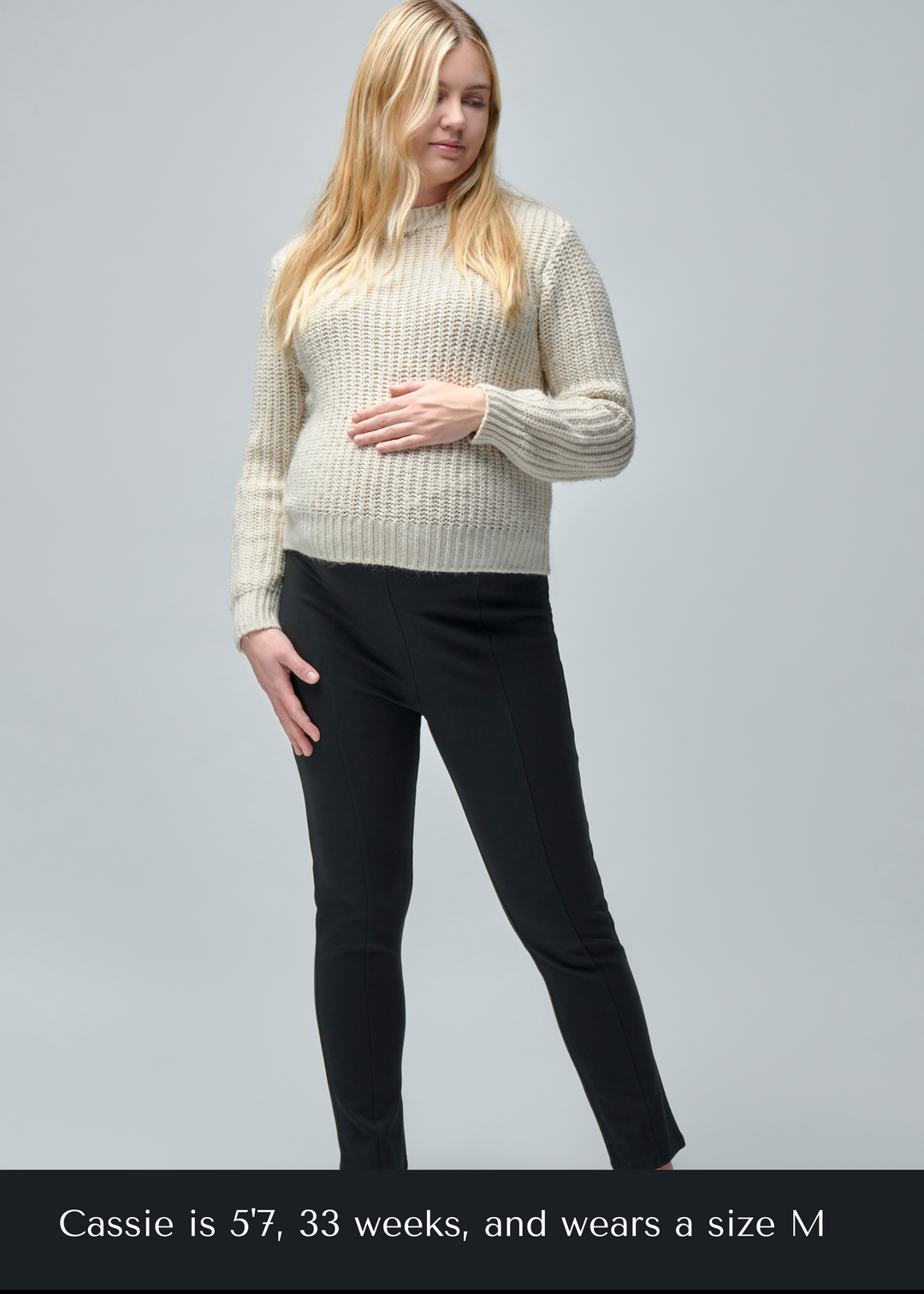 The Dressy Maternity Ponte Work Pant - Pants