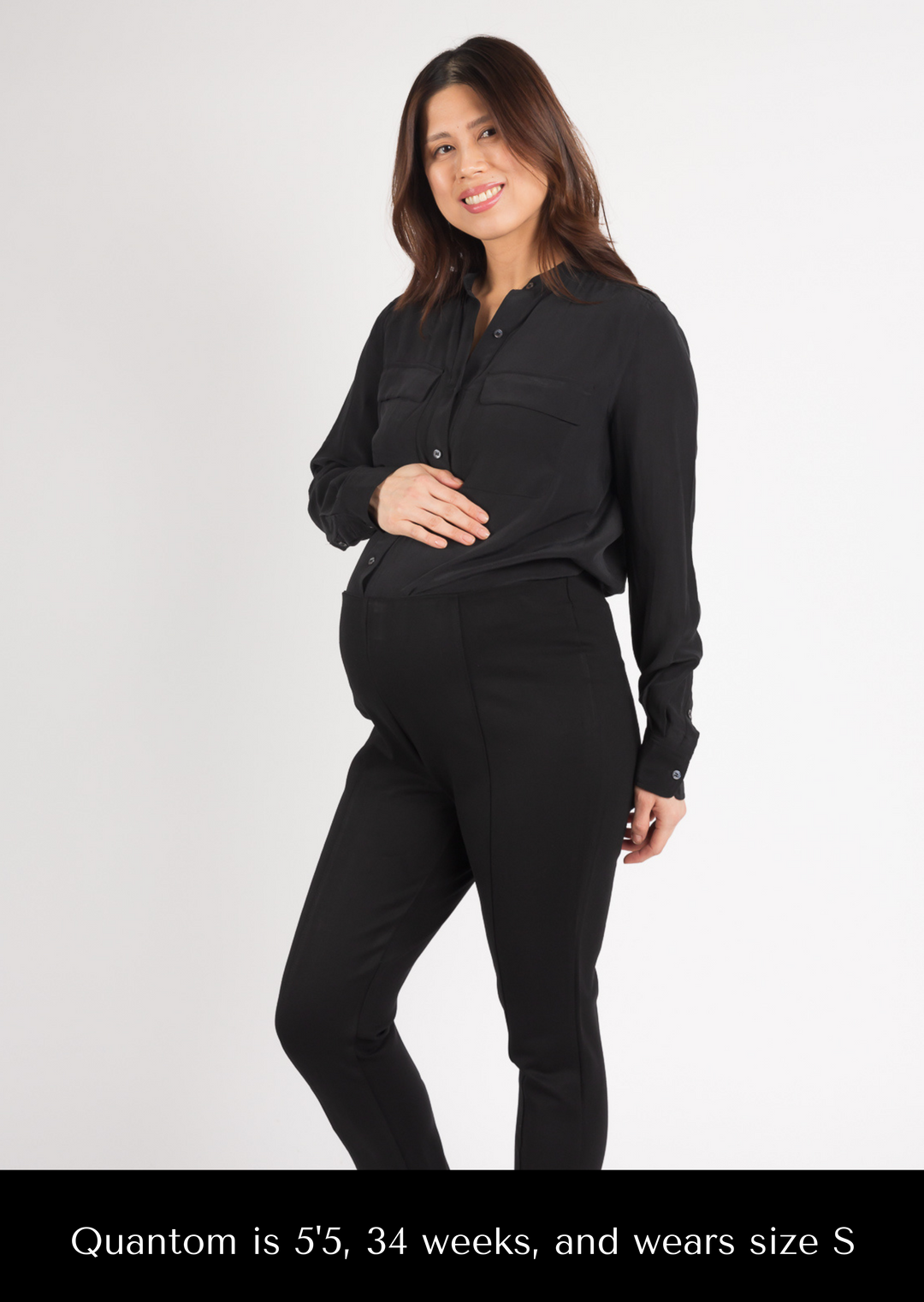 The Dressy Maternity Ponte Work Pant - Pants